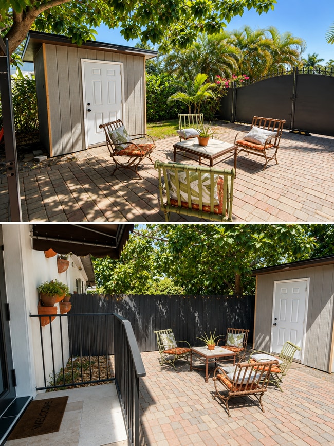 Outside Patio Area - 13700 N Miami Ave