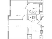 1BR/1BA