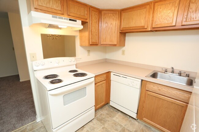 2BR, 1BA - 860 SF - Kitchen