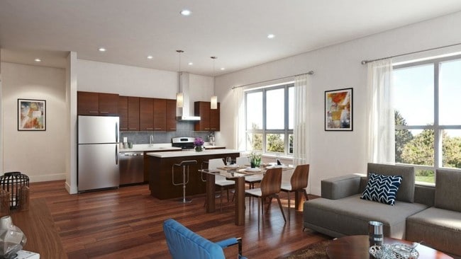Sleek Open Living Spaces - Aura at Weymouth
