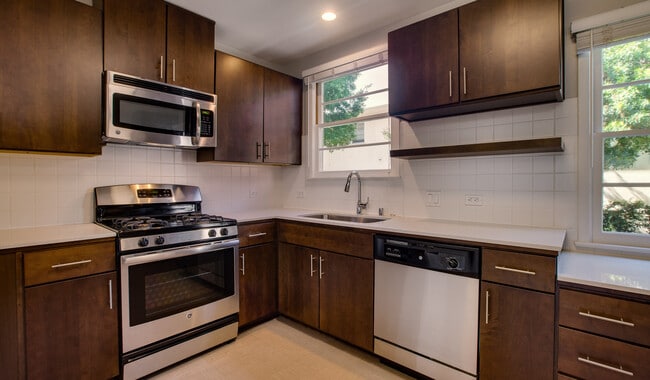 Renovated kitchens in select homes