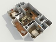 2BR/1BA