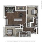 B6 3D Floor Plan