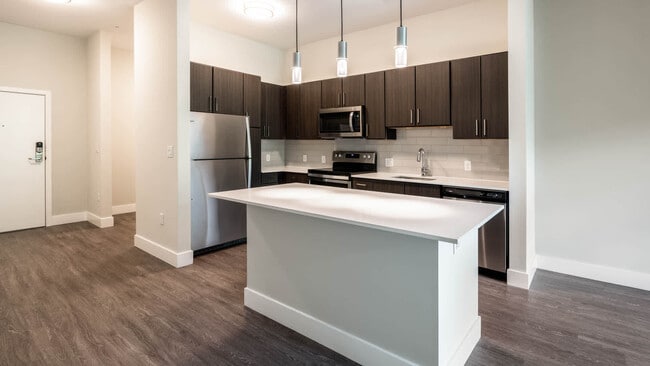 Kitchen with Stainless Steel Appliances