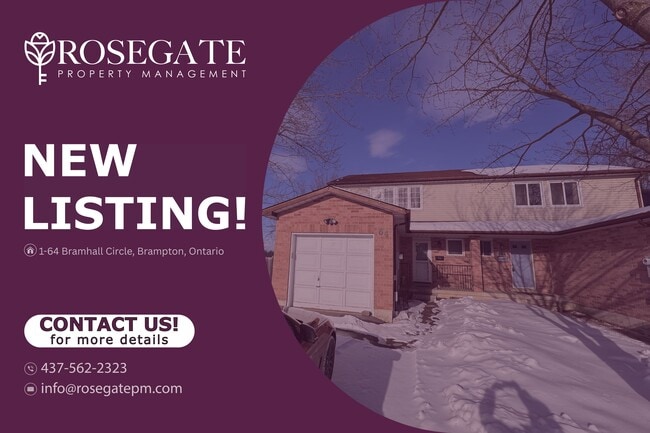 Building Photo - Spacious 3-Bedroom Condo with 2 Parking & Private Backyard – Brampton Unit 1