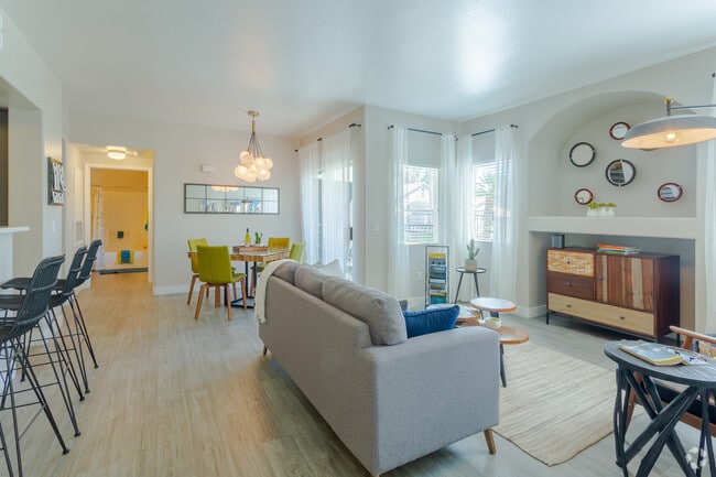 2BR, 2BA - Denali Living Area - Solitude at Centennial