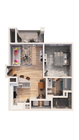 Plano de planta A1A de Stonebriar Pines