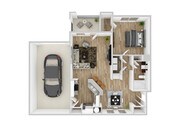 1 Bedroom | 1 Bath | 890 SF | Renovated