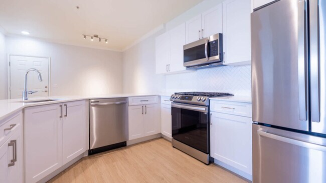 Kitchen with Stainless Steel Appliances