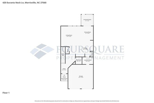 Photo - Charming End-Unit Townhome with Bonus Room, Screened Porch & 2-Car Garage – Convenient to RTP, RD...