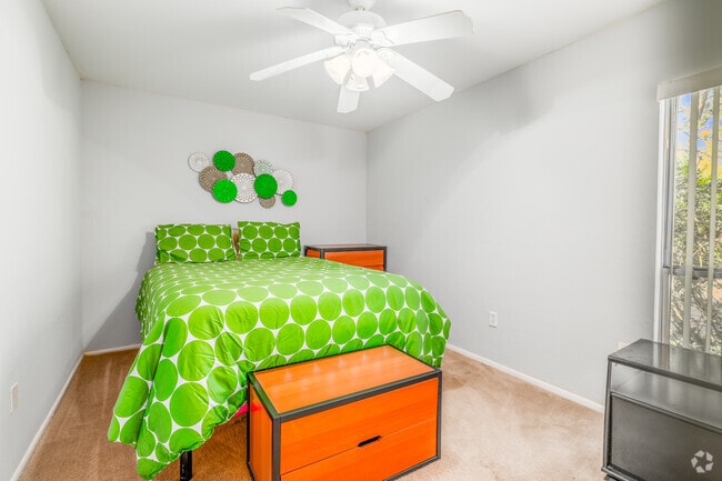 3BR, 2BA - 1,224SF - Bedroom