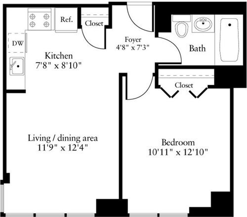 800 Sixth Avenue - 800 Sixth Avenue Apartamento Unidad 28F