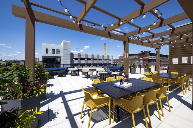 Rooftop Terrace With Seating And Pergola - 201 Canal