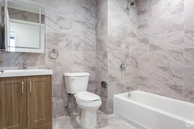 Delos- 1BR,1BA - 642SF-Bathroom