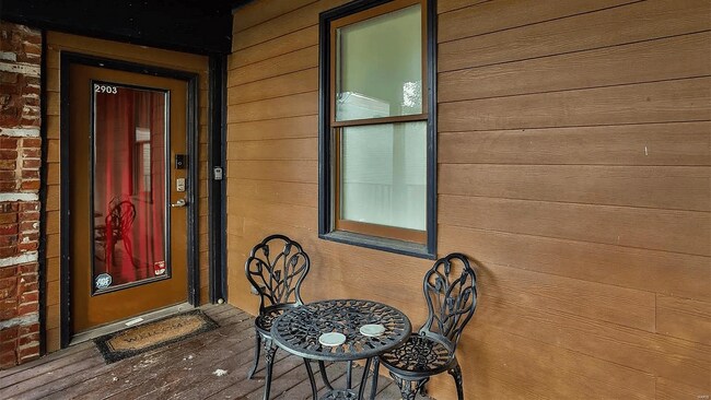 Balcony/patio area - 2903 Wisconsin Ave Unidad 2903WisconsinAvenue