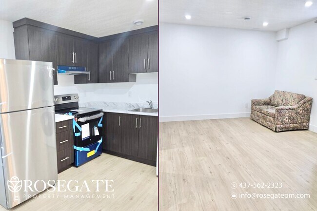 Photo - Cozy 1-Bedroom Basement Apartment with Parking in North London Unité 2