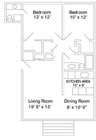 2BR/1.5BA