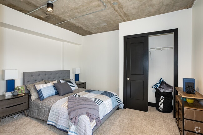 2BR, 2BA - 1,342SF - Primary Bedroom - Cityline Station