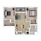 B1 3D Floor plan