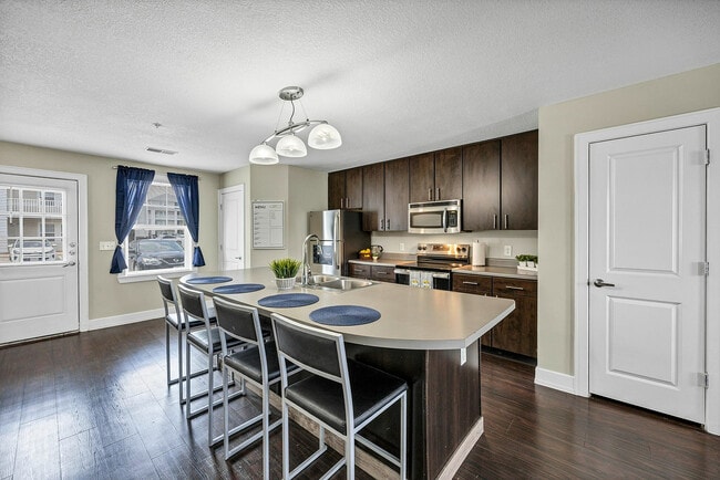 Model Kitchen - The Avenue at San Marcos Apartments