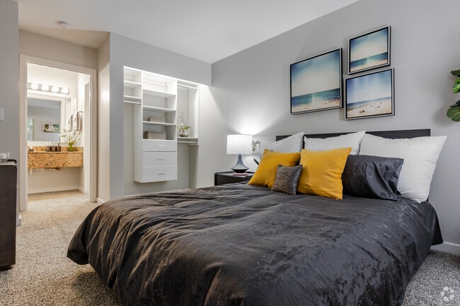1BR, 1BA - Popler - Bedroom