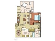 1BR/1BA