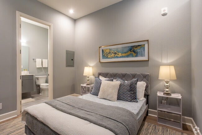 1BR, 1BA - A1 - Bedroom