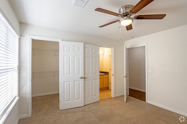 2BR, 2BA-1149SF, Bedroom 2 - Andrews Place Apartments