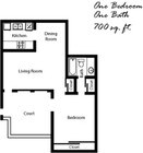 1BR/1BA