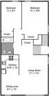 2BR/1BA