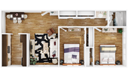 2BR/1BA - B1