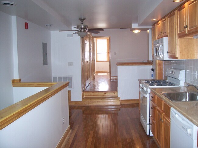 Kitchen looking into Living room - 2635 W Girard Ave