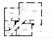 C2 floor plan Willow & Maple