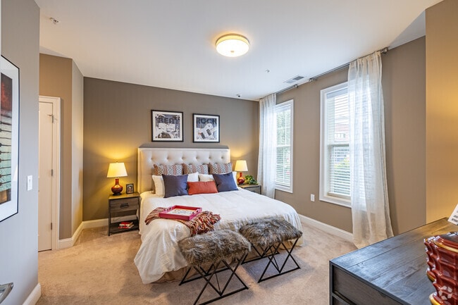 1BR, 1.5BA w/Den - 9890F - The Amsterdam II - Bedroom