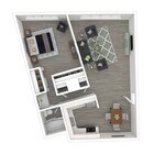 1 BD / 1 BA ? 640 SF
