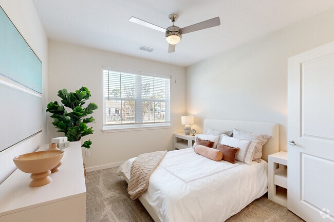 1BR, BA - 735SF - Bedroom