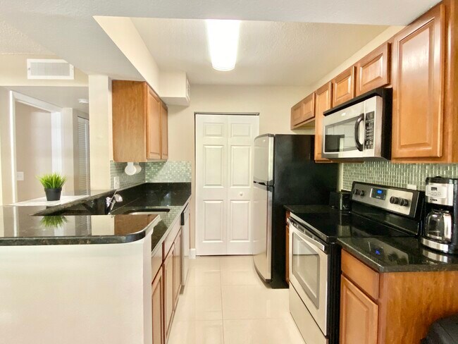 Fully functioning kitchen