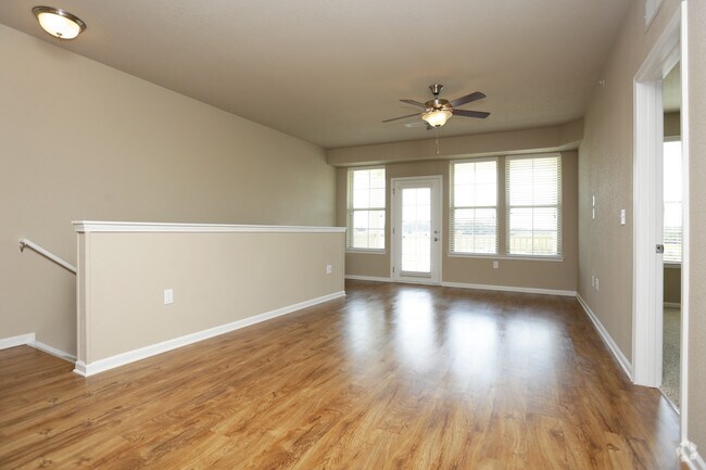 1 BR Designer Overlook - living room - The Reserve at Kenosha