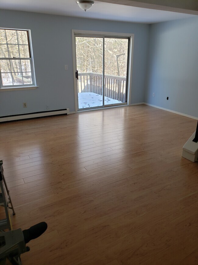 Living room w/ slider - 222 Blake Rd