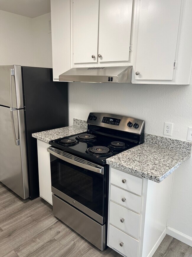Partial renovated kitchen