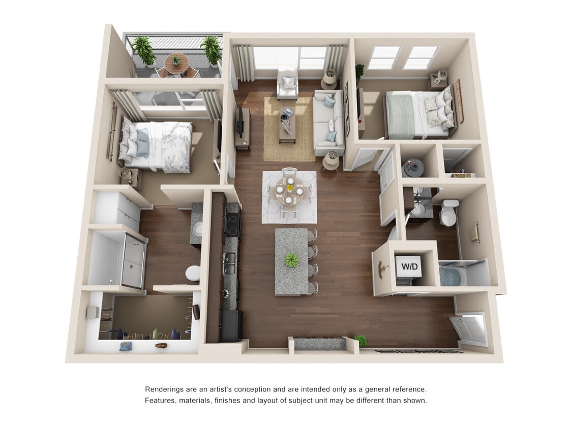 Confluence At Three Springs - Tributary #1 - 2 BR, 2 BA - 2 Beds - 2 Baths - 1039 Sq. ft. - Tributary #1 - 2 BR, 2 BA