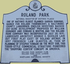 Roland Park History - 4201 Roland Ave Unit T
