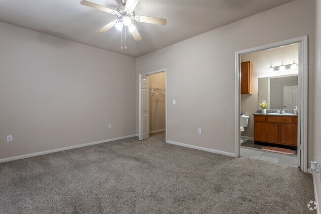 2BR, 2BA - 1,064SF - First Bedroom