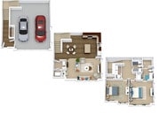 2 Bedroom 2.5 Bath w/ 2 Car Garage
