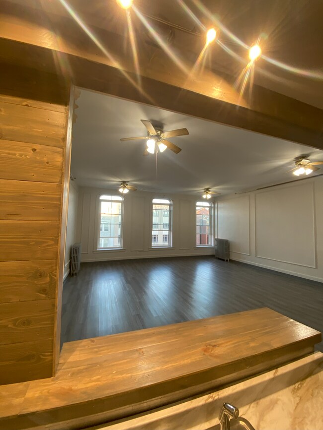 View of living room from kitchen - 177 Main St Unidad #308