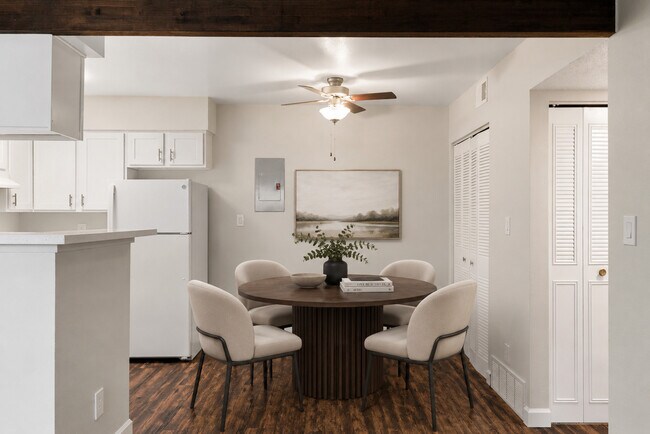 Dining Area at Hilltop View Apartments