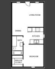 1BR/1BA