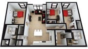 C: 3 BED 3 BATH