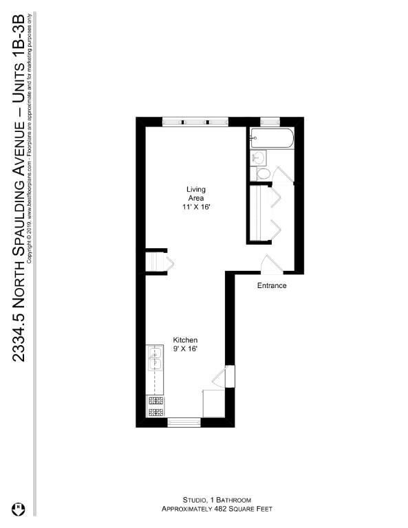 0 bedroom in CHICAGO IL 60647 - 0 bedroom in CHICAGO IL 60647 Condo Unit 2334.5-3B