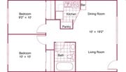2BR/1BA